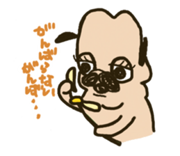 Pug with french bulldog sticker #12210780