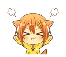 Peppy dog girl sticker #12211108