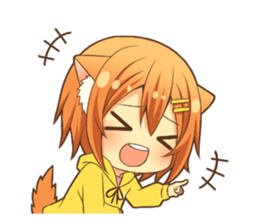 Peppy dog girl sticker #12211109