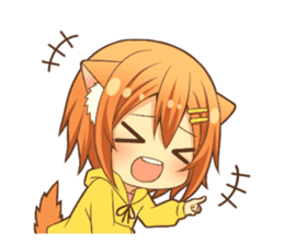 Peppy dog girl sticker #12211109