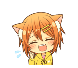 Peppy dog girl sticker #12211111