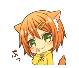 Peppy dog girl sticker #12211119