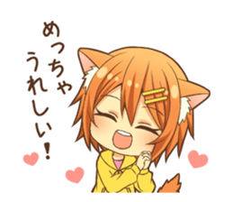 Peppy dog girl sticker #12211121