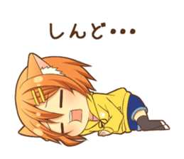 Peppy dog girl sticker #12211140