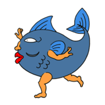 Born to fish people sticker #12211912