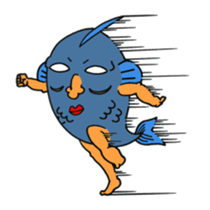 Born to fish people sticker #12211915