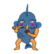 Born to fish people sticker #12211927