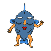 Born to fish people sticker #12211932