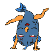 Born to fish people sticker #12211935