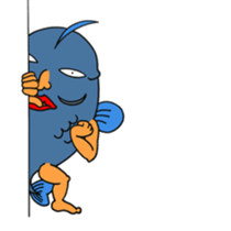 Born to fish people sticker #12211942