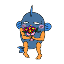 Born to fish people sticker #12211945