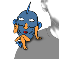 Born to fish people sticker #12211948