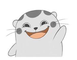 Happy cat baby Dudu. sticker #12212003