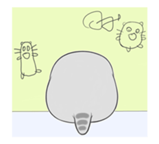 Happy cat baby Dudu. sticker #12212005