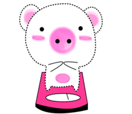 BB bear sticker #12212146