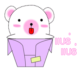 BB bear sticker #12212173