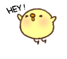 Moving Chick2 sticker #12212256