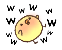 Moving Chick2 sticker #12212258