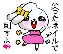 Jealousy rabbit4! sticker #12212371