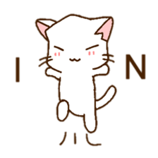 c cat sticker #12212596