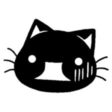 mew mew blacky 4 sticker #12212657