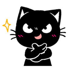 mew mew blacky 4 sticker #12212659