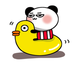 It is the panda of time 5 sticker #12213505