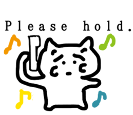 honwaka cat 8 English Version sticker #12213552