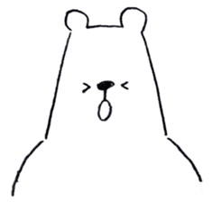 Loose polar bear & boy sticker #12213946