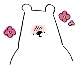 Loose polar bear & boy sticker #12213959