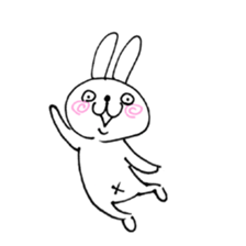 Feeling of super-rabbits sticker #12214147