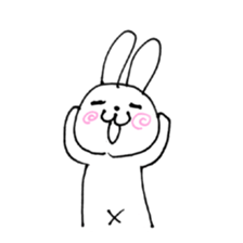 Feeling of super-rabbits sticker #12214149