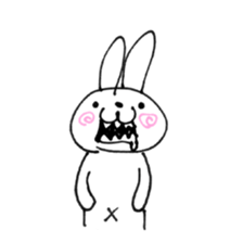 Feeling of super-rabbits sticker #12214151