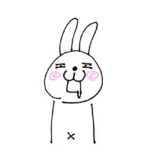 Feeling of super-rabbits sticker #12214153