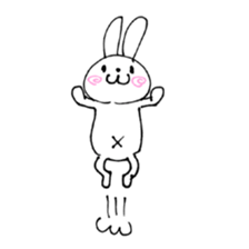 Feeling of super-rabbits sticker #12214156