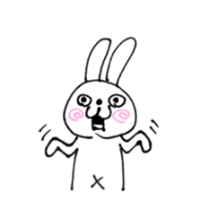 Feeling of super-rabbits sticker #12214158