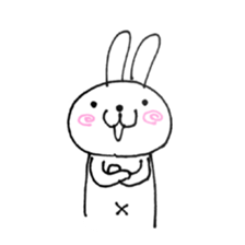 Feeling of super-rabbits sticker #12214160