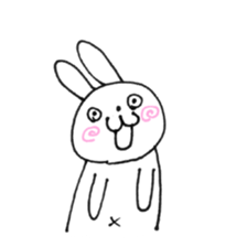 Feeling of super-rabbits sticker #12214162