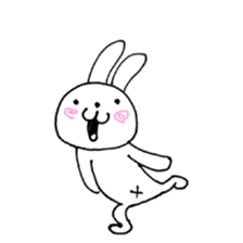Feeling of super-rabbits sticker #12214170