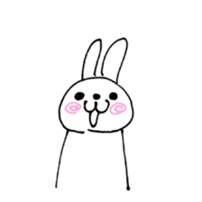 Feeling of super-rabbits sticker #12214172