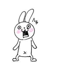 Feeling of super-rabbits sticker #12214175