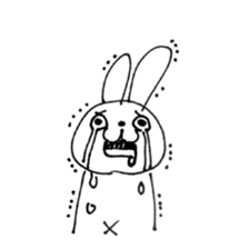 Feeling of super-rabbits sticker #12214177