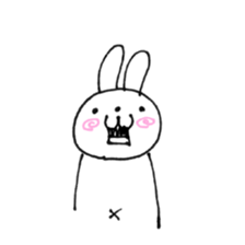 Feeling of super-rabbits sticker #12214178