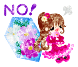 Sticker of cosmos girls sticker #12214407