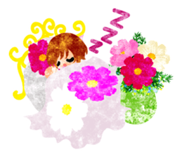 Sticker of cosmos girls sticker #12214411