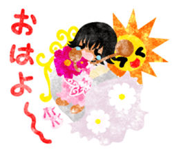 Sticker of cosmos girls sticker #12214413