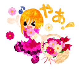 Sticker of cosmos girls sticker #12214415