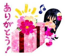 Sticker of cosmos girls sticker #12214418