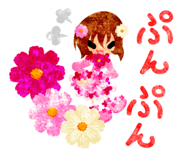 Sticker of cosmos girls sticker #12214421