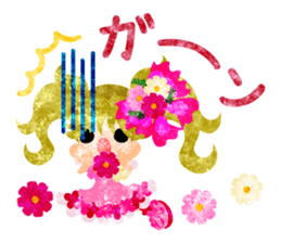 Sticker of cosmos girls sticker #12214422